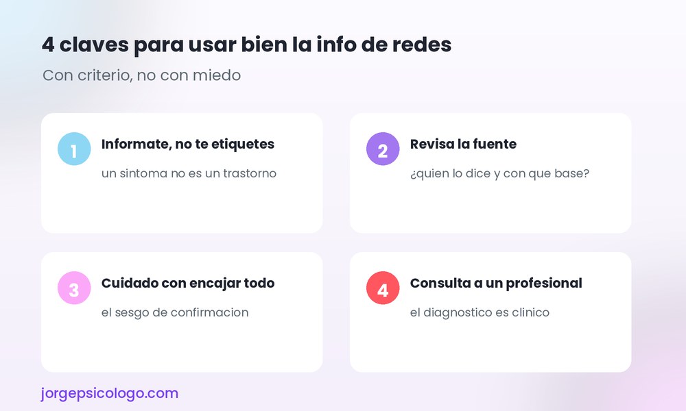 4 claves para usar bien la información de redes