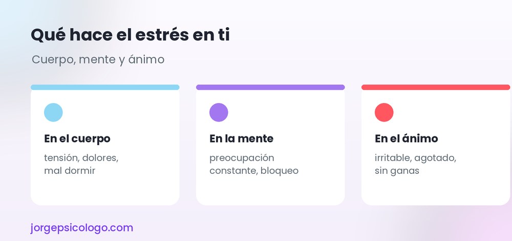 Qué hace el estrés en ti