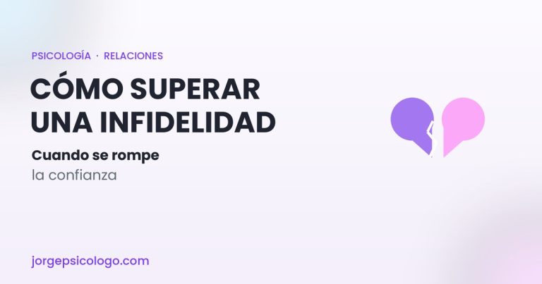 Cómo superar una infidelidad