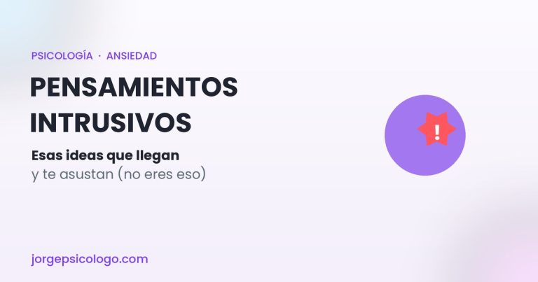 Pensamientos intrusivos