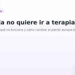 Mi pareja no quiere ir a terapia: qué hacer (sin insistir más)